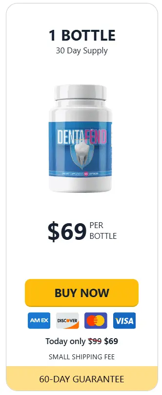 dentafend 1 bottle price